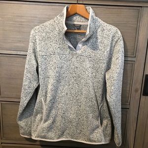Eddie Bauer pull over fleece